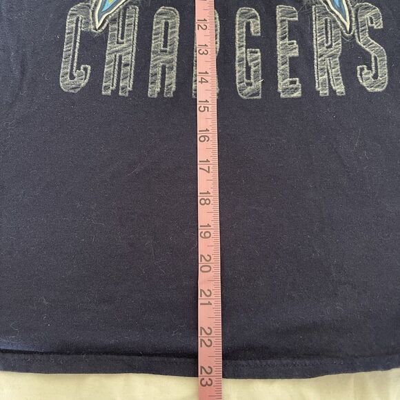 Chargers San Diego Womens Blouse T-shirt Size Small Crew Neck Football AFC Blue - Picture 8 of 9